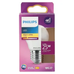 Philips Bouwlampen>Lamp LED bol mat 25W E27