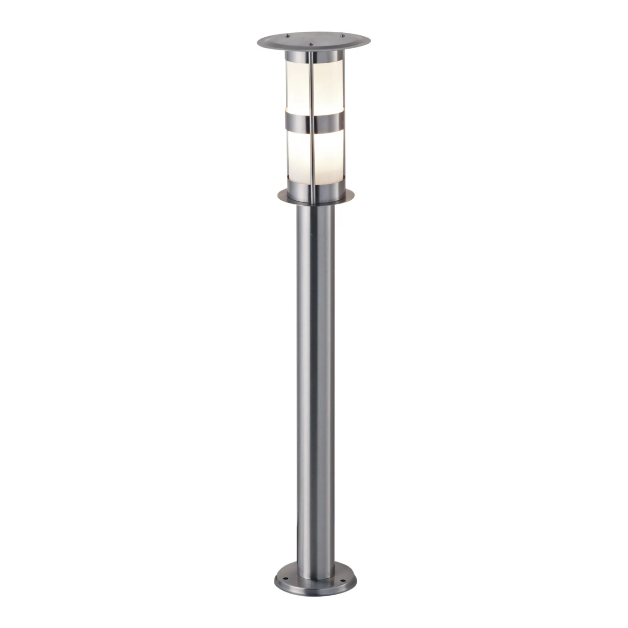 Diamant Buitenverlichting|Buitenverlichting>Lamp Piacenza RVS sokkel