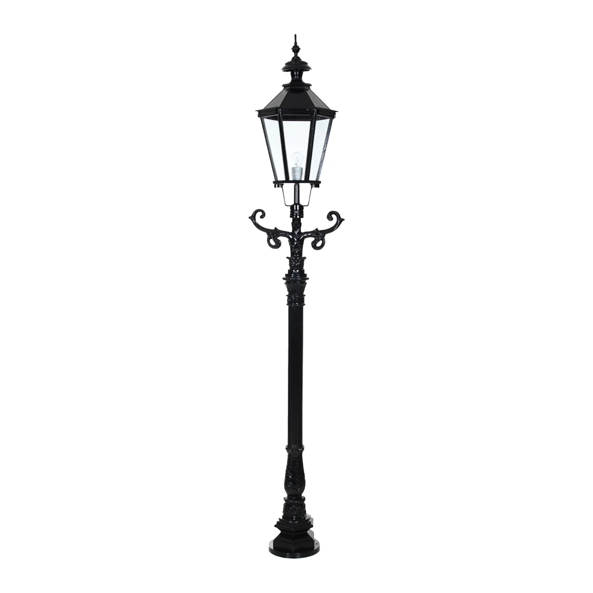 Diamant Buitenverlichting|Buitenverlichting>Lamp staand Volendam 85 cm zwart