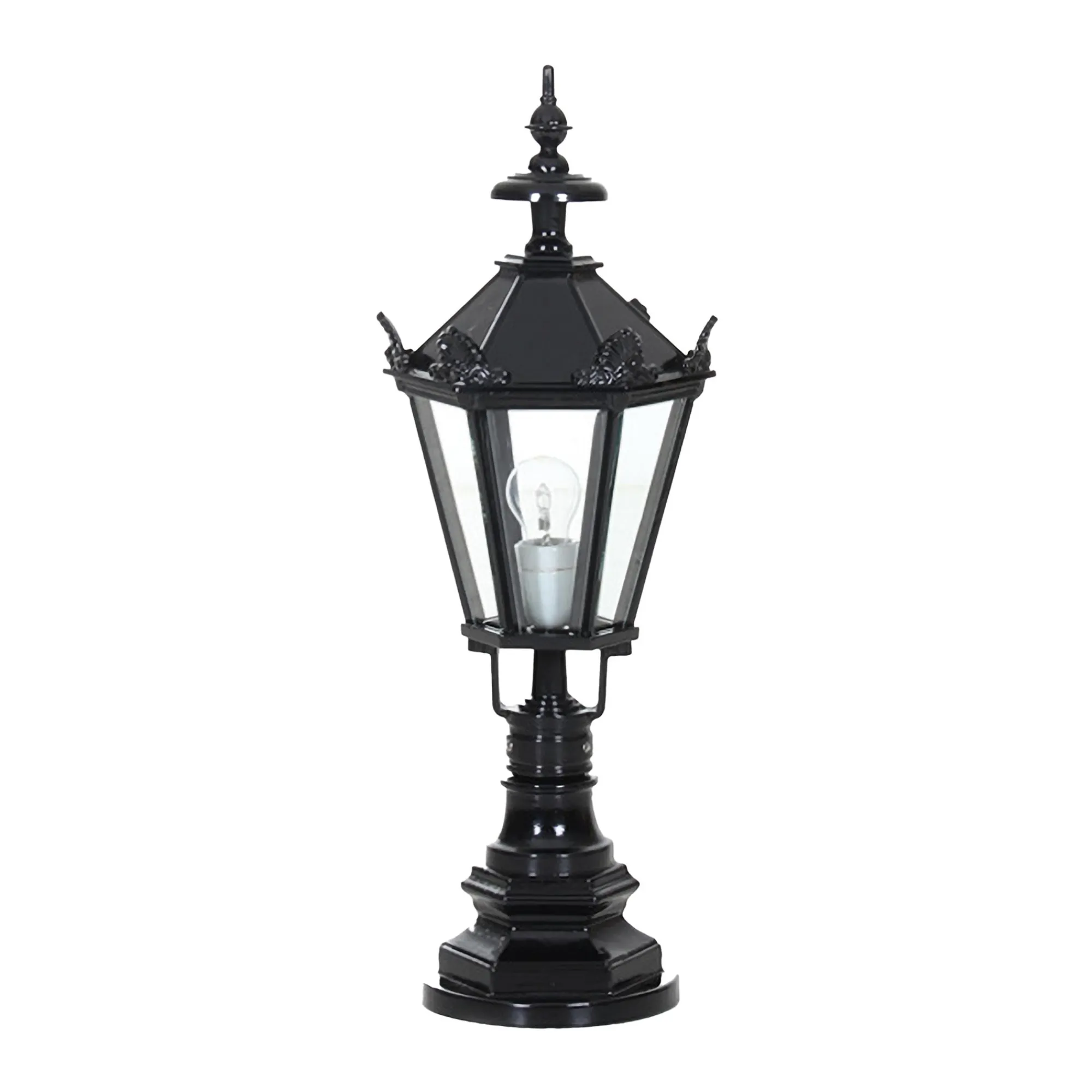 Diamant Buitenverlichting|Buitenverlichting>Lamp Zaandam 61 cm staand Zwart