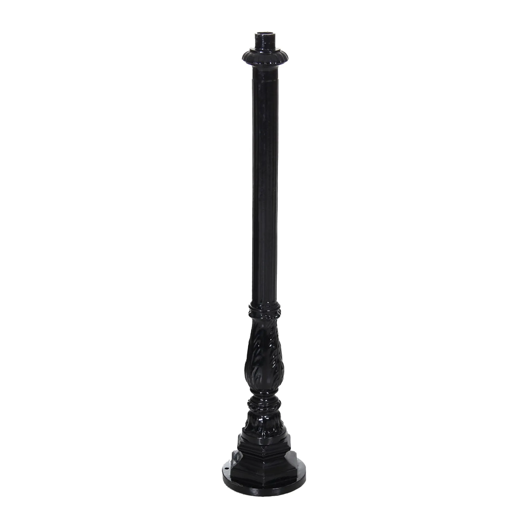 Diamant Buitenverlichting|Buitenverlichting>Lantaarnpaal Almere 98 cm Zwart