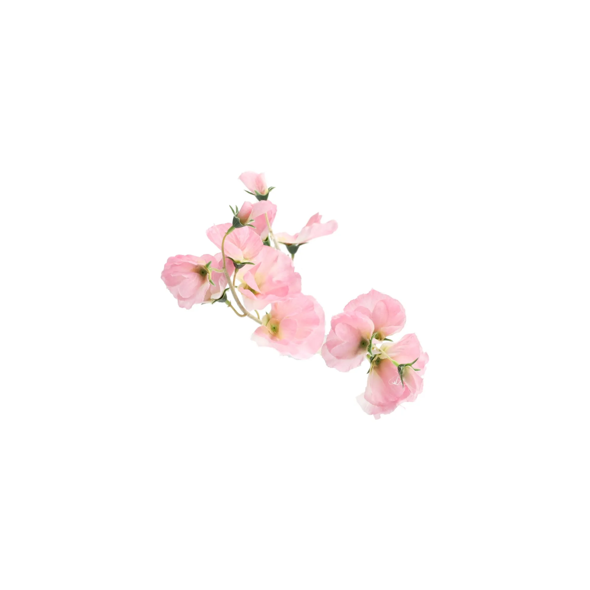 Decoris Kunstplanten En Kunstbloemen>Lathyrus op steel roze 60 cm