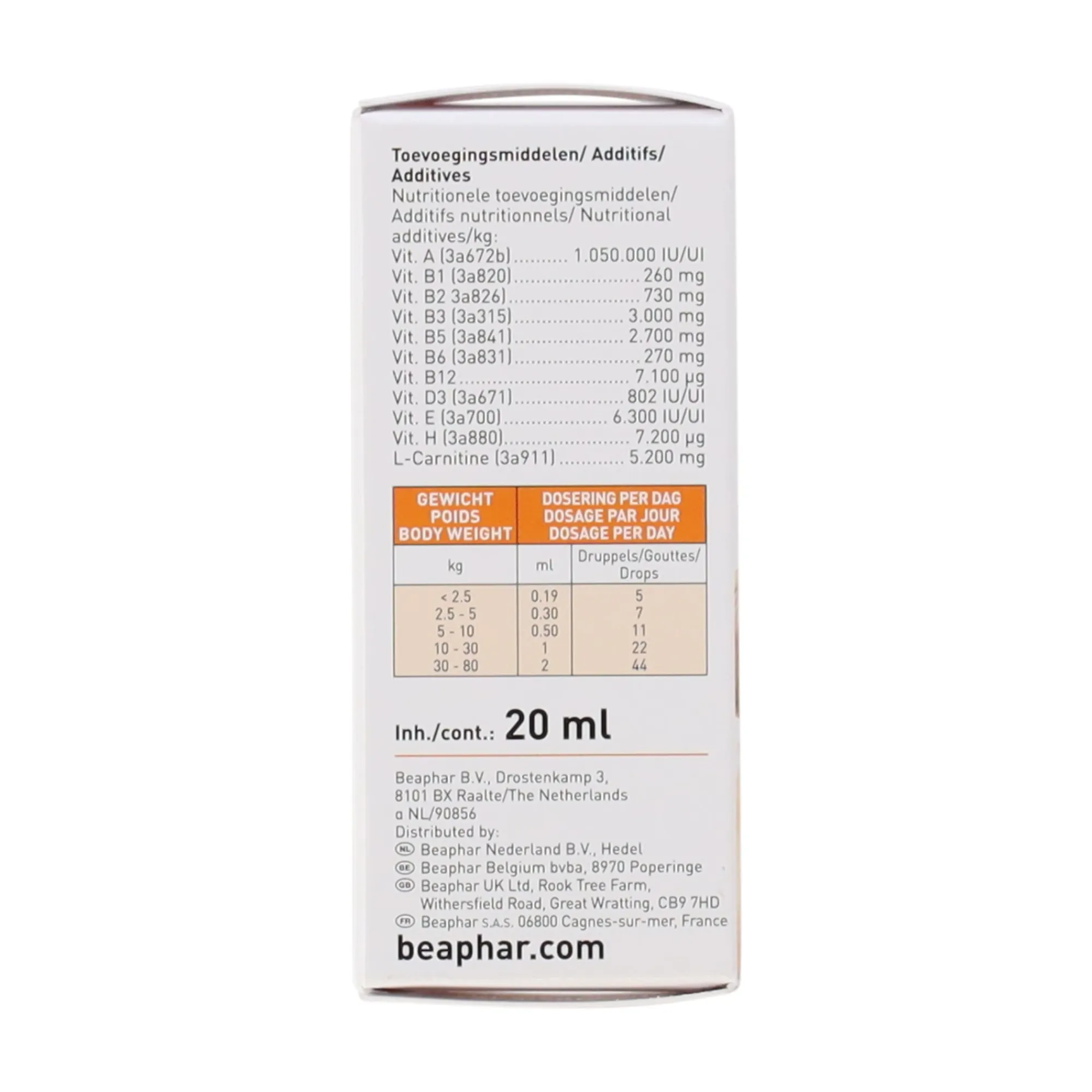 Beaphar Hondenverzorging>Lavita hond 20ml