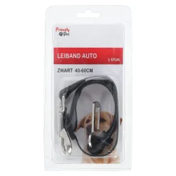 Friendly Pet Reizen Hond>Leiband auto zwart 40-60cm FP