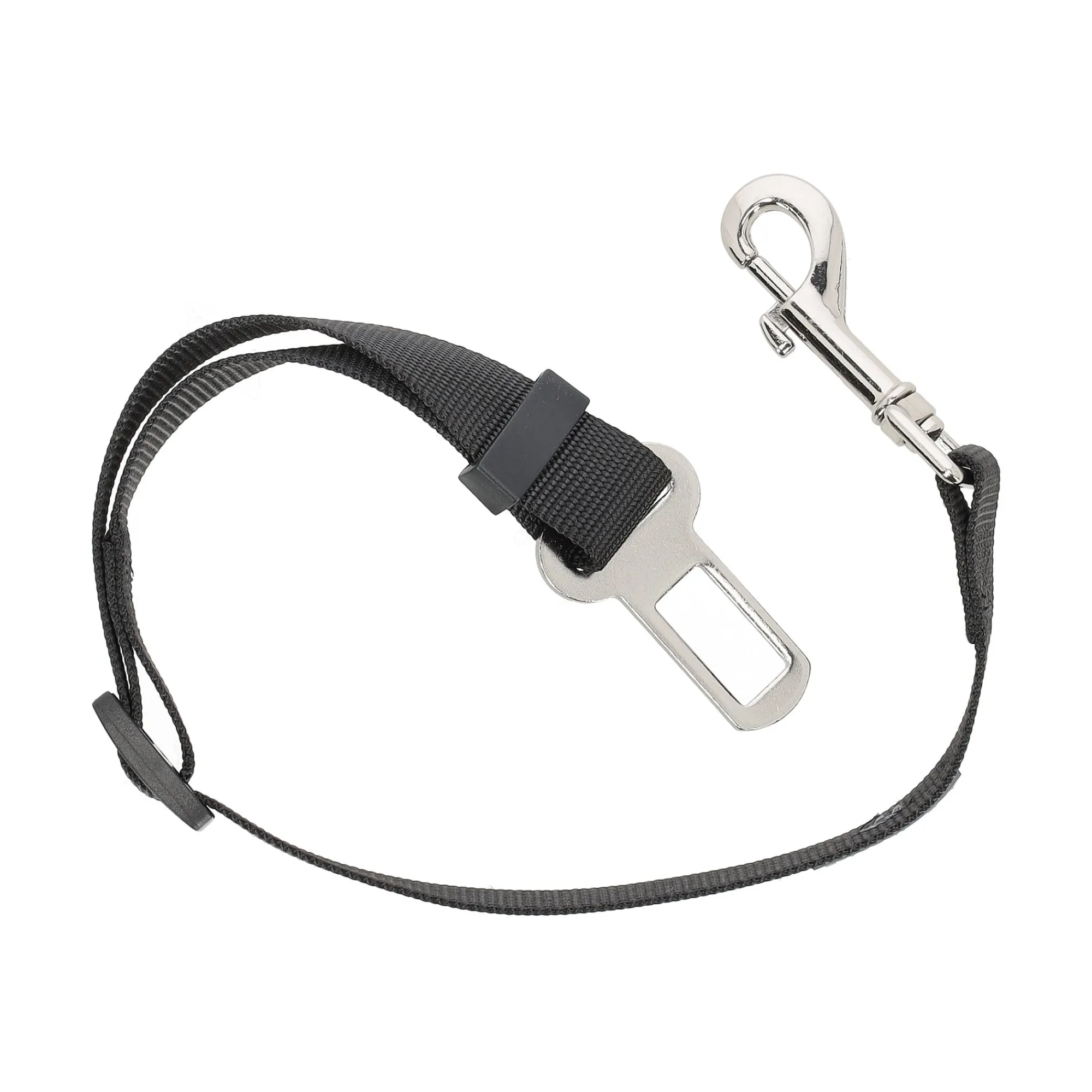 Friendly Pet Reizen Hond>Leiband auto zwart 40-60cm FP