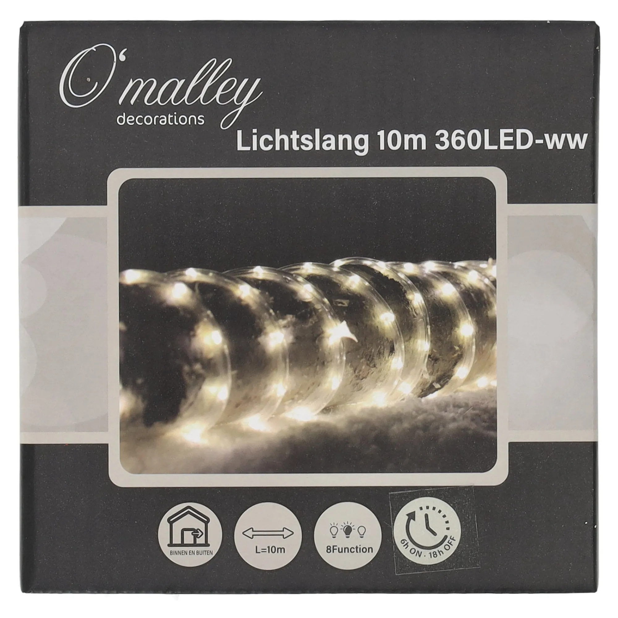 O'malley Kerstverlichting>Lichtslang 10 m 360LED-ww