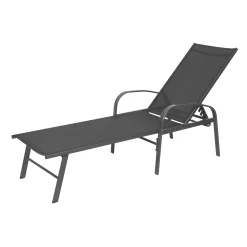 Bois le Duc Tuinstoelen>Ligbed Calci Antraciet