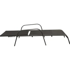 Bois le Duc Tuinstoelen>Ligbed Dardo antraciet