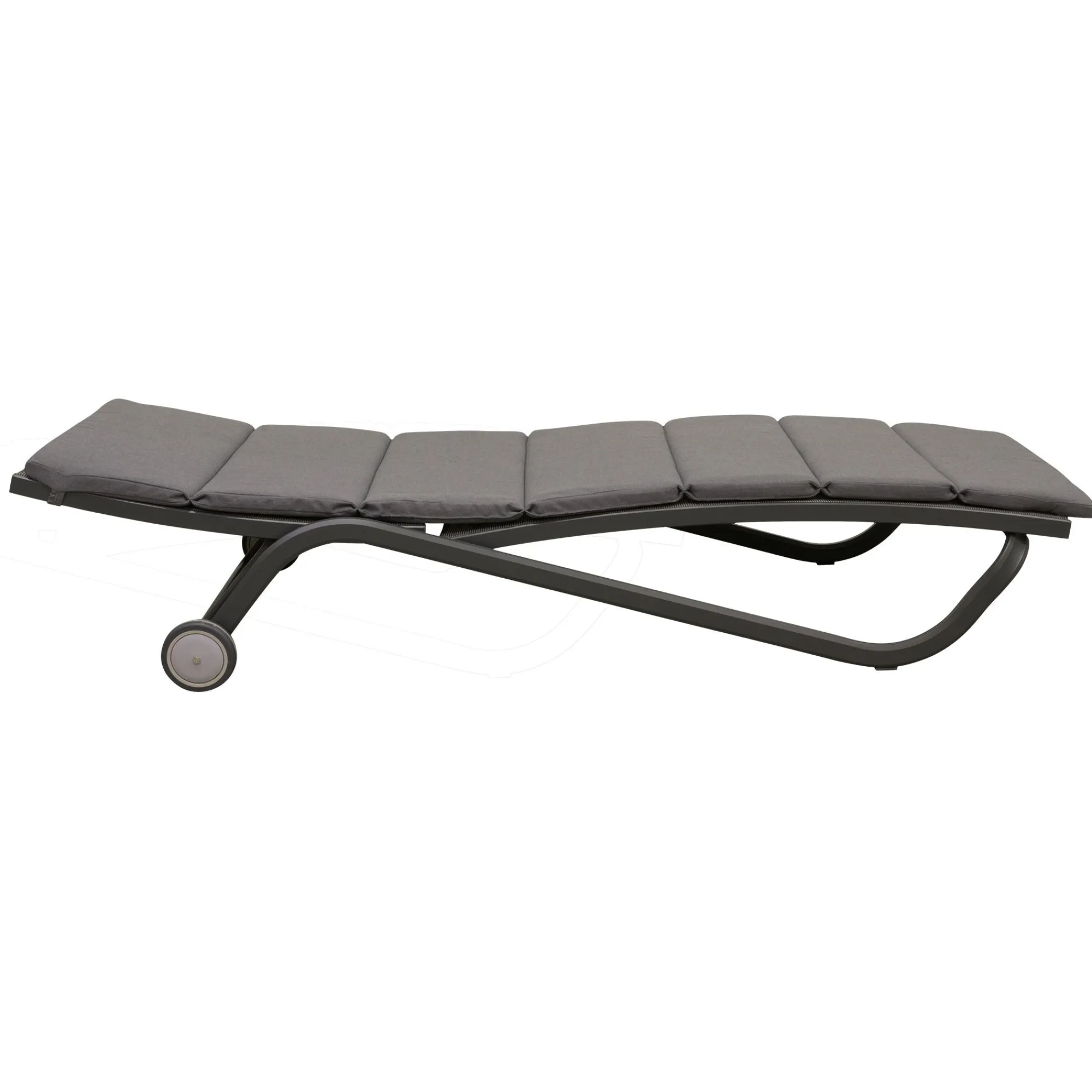 Bois le Duc Tuinstoelen>Ligbed Marcone antraciet met kussen