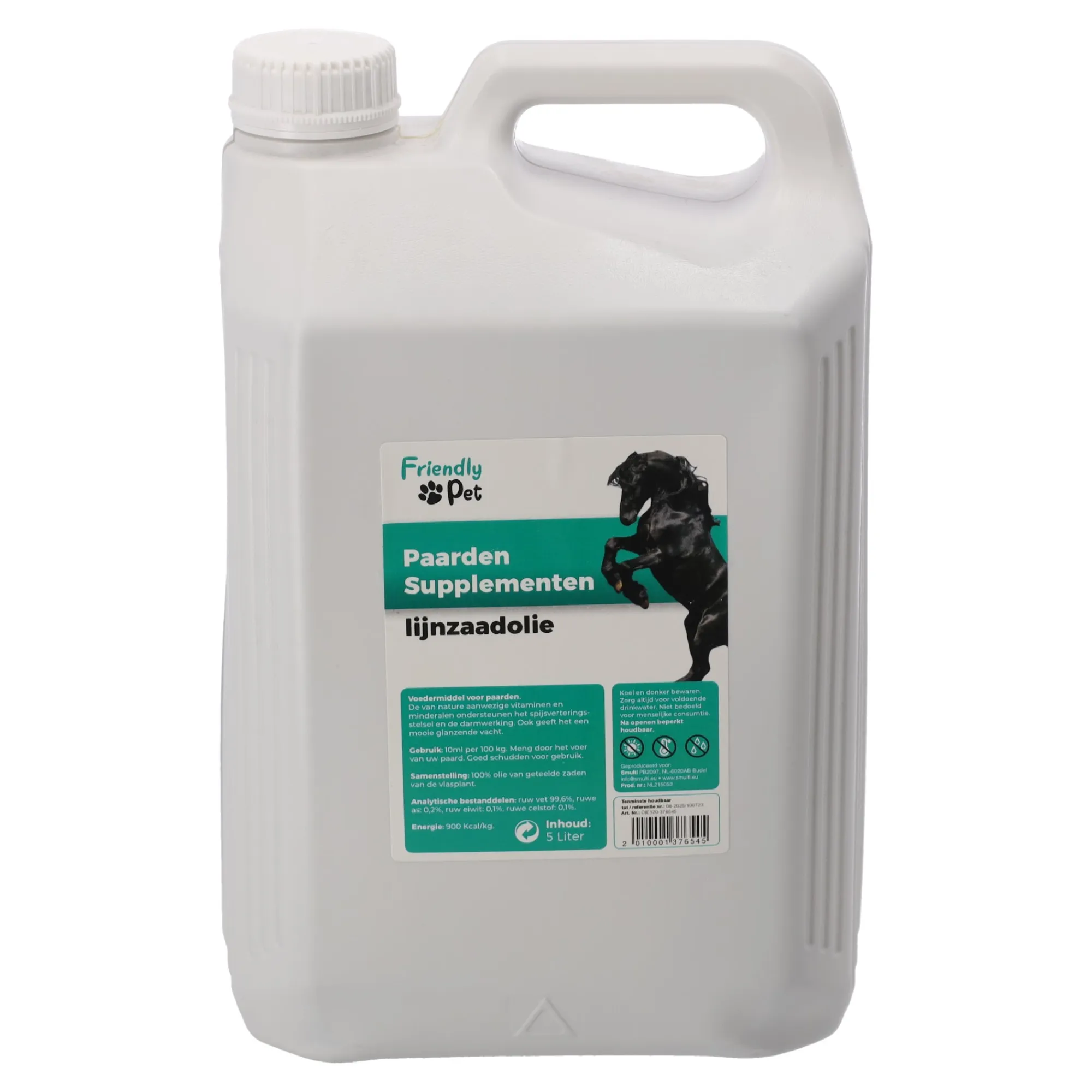 Friendly Pet Paard>Lijnzaadolie 5000ml