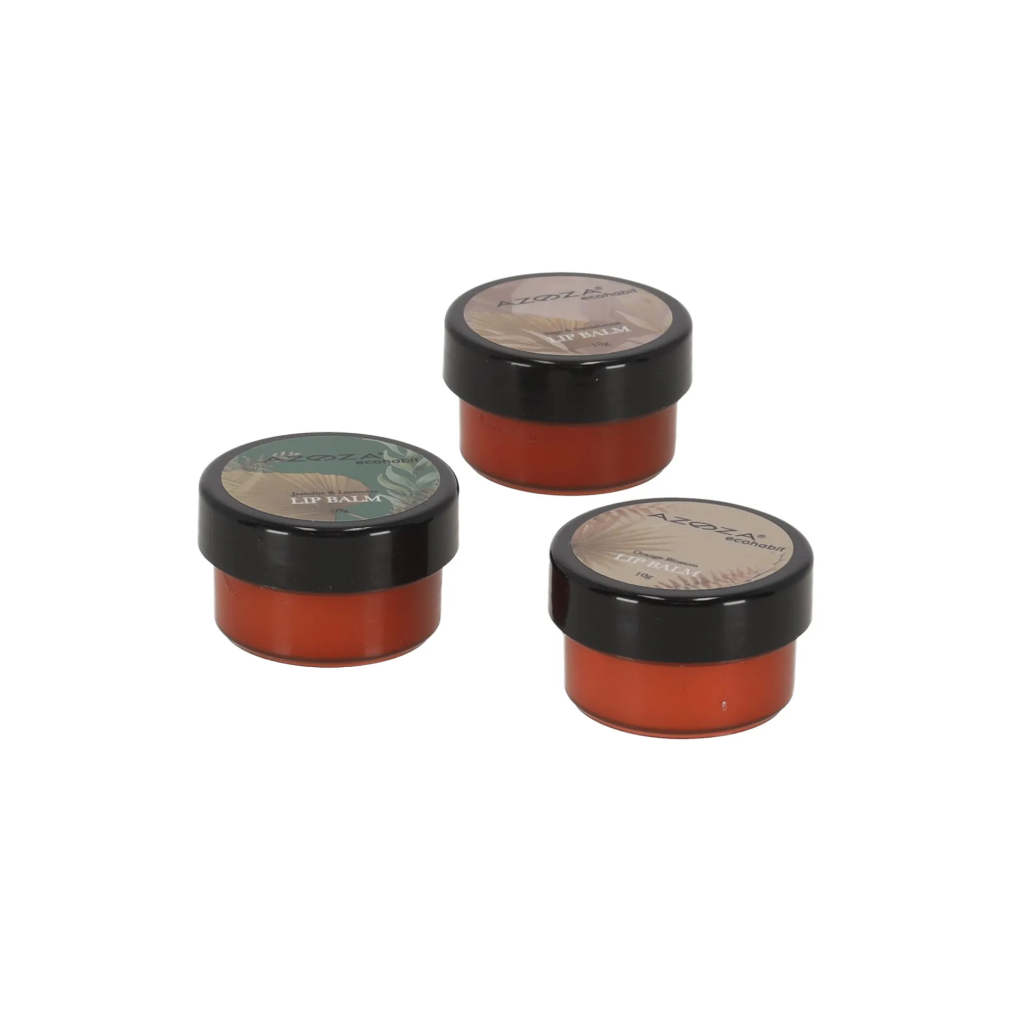 Azoza Badkameraccessoires>Lippenbalsem 3 stuks Eco Habit