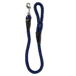 Gebr. de Boon Hondenriem>Looplijn nylon blauw 15mm 75cm