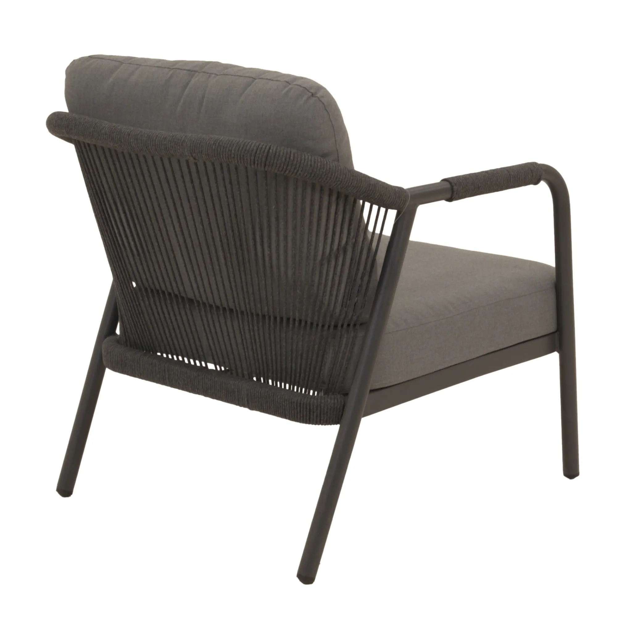 Bois le Duc Loungesets>Loungeset Calanca antraciet met kussens
