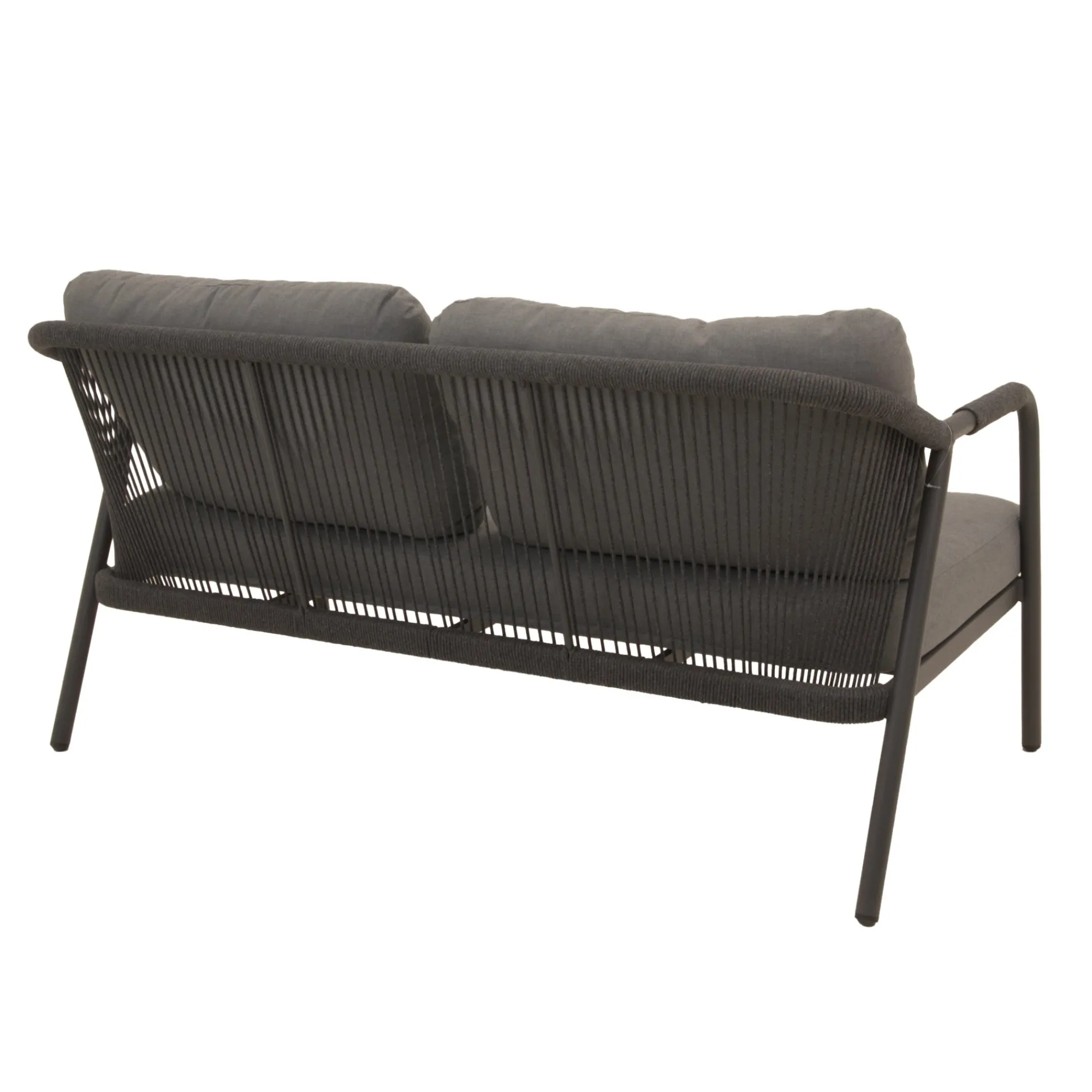 Bois le Duc Loungesets>Loungeset Calanca antraciet met kussens