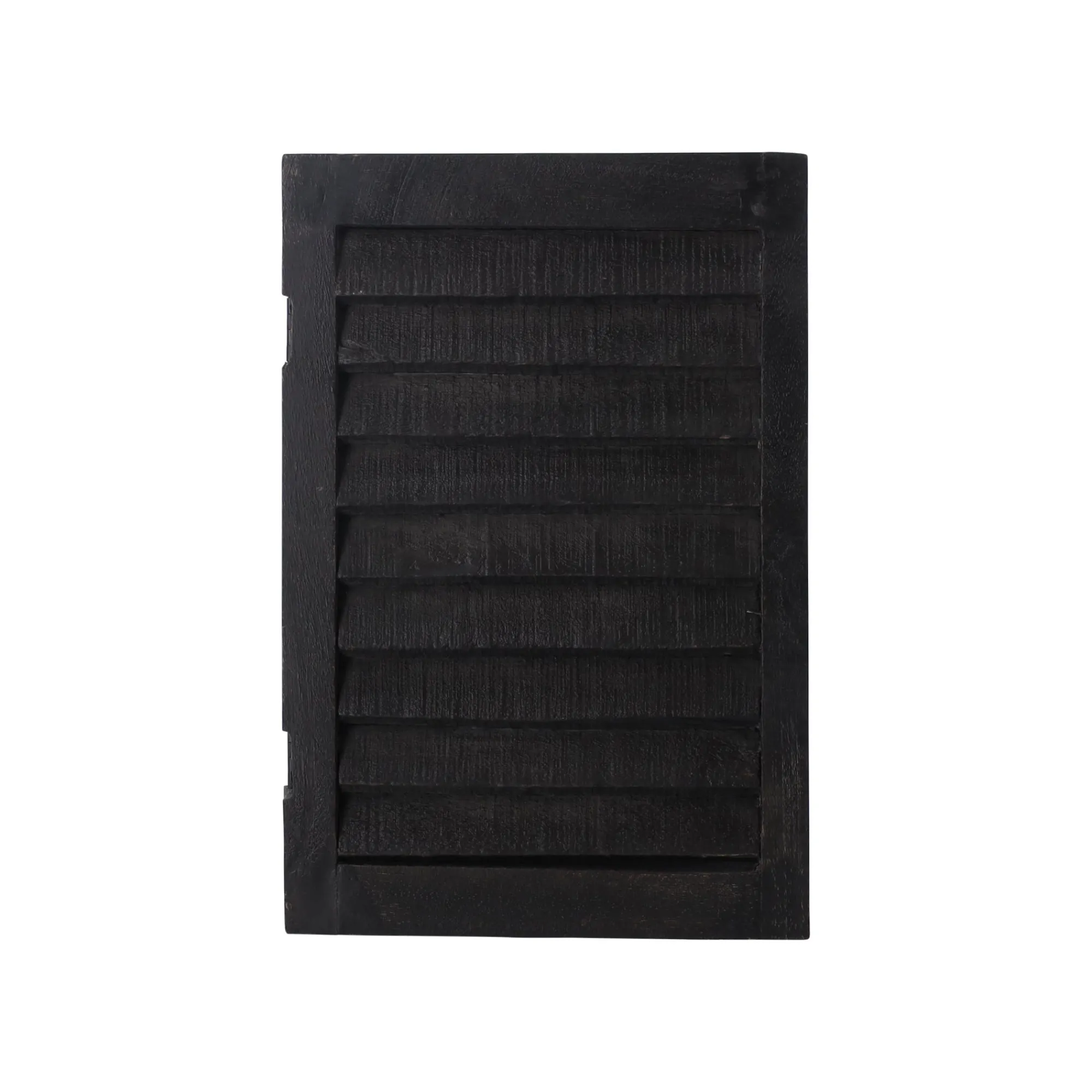 O'malley Woondecoratie>Luik hout 40 x 30 cm zwart