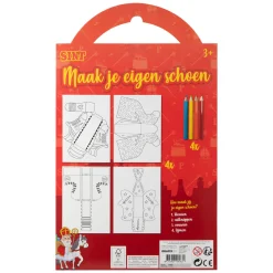 Creative Craft Group Kerstdecoratie>Maak je eigen schoen Sint