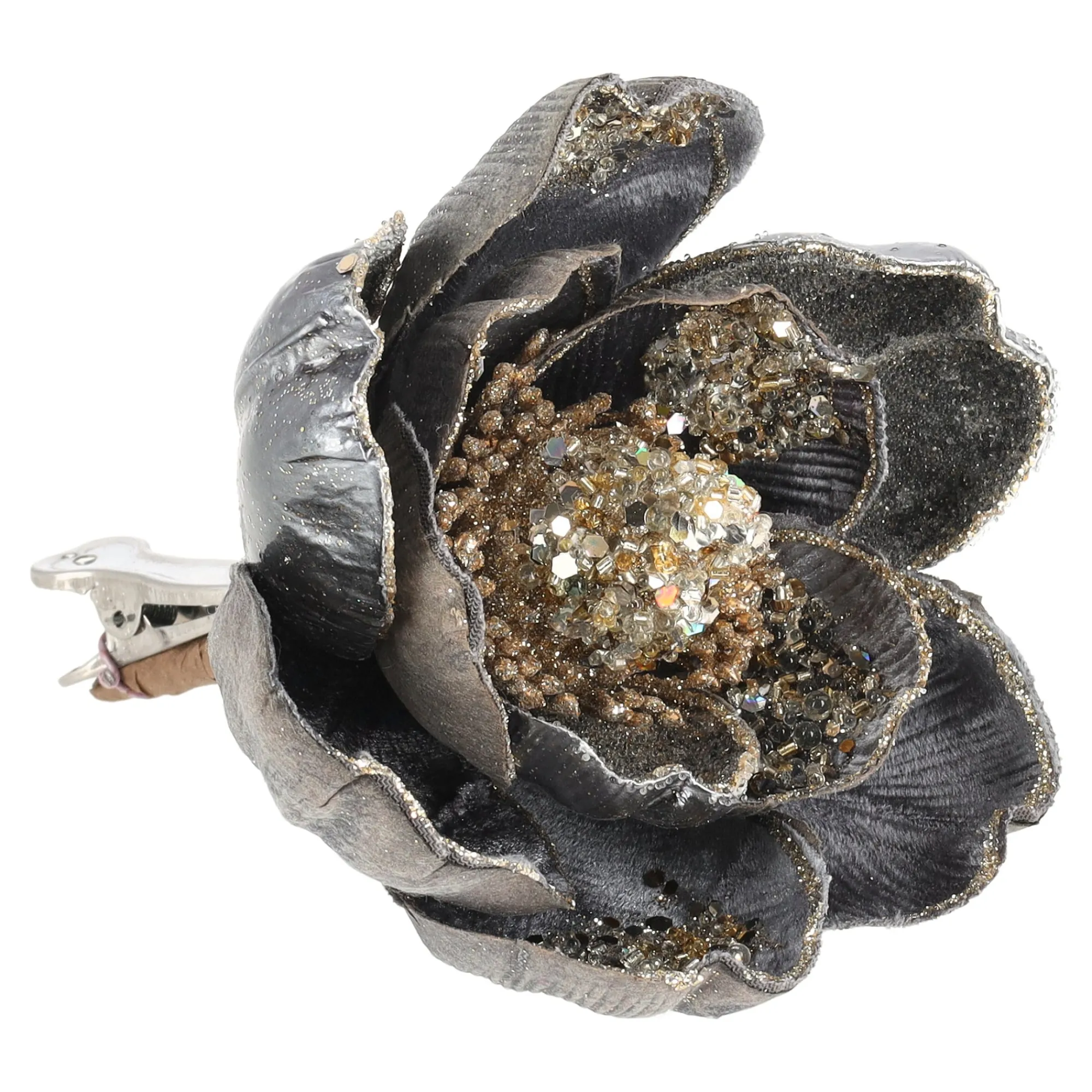 Kerstdecoratie>Magnolia winter lux gray