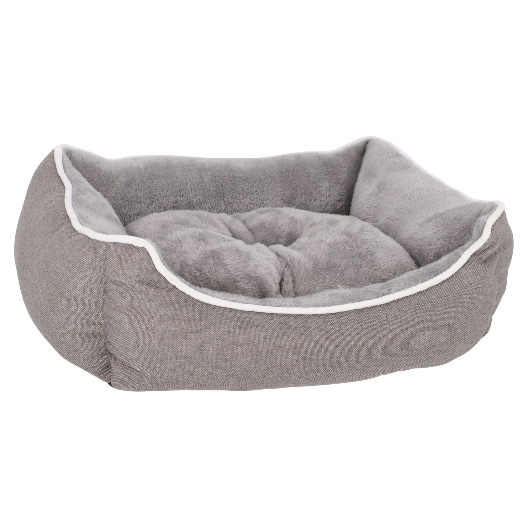 Friendly Pet Hondenmand>Mand Baddy 52x41cm warm grijs