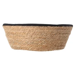 Woondecoratie>Mand Groise 40 cm zwart/naturel