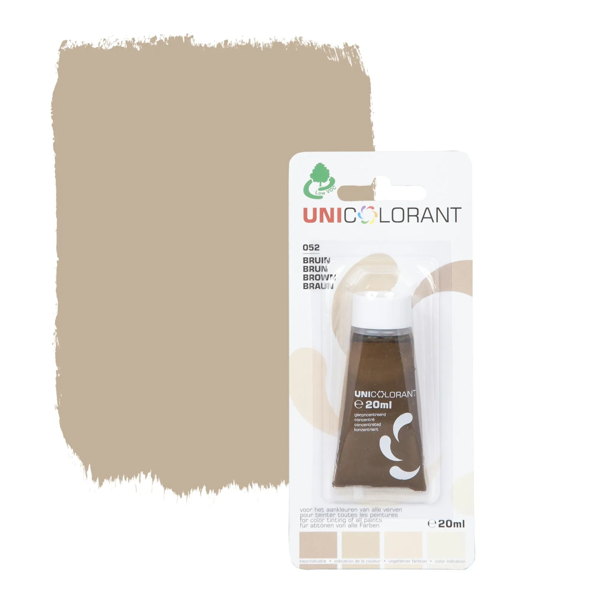 Uni Colorant Muurverf>Mengkleur universeel 20ml bruin