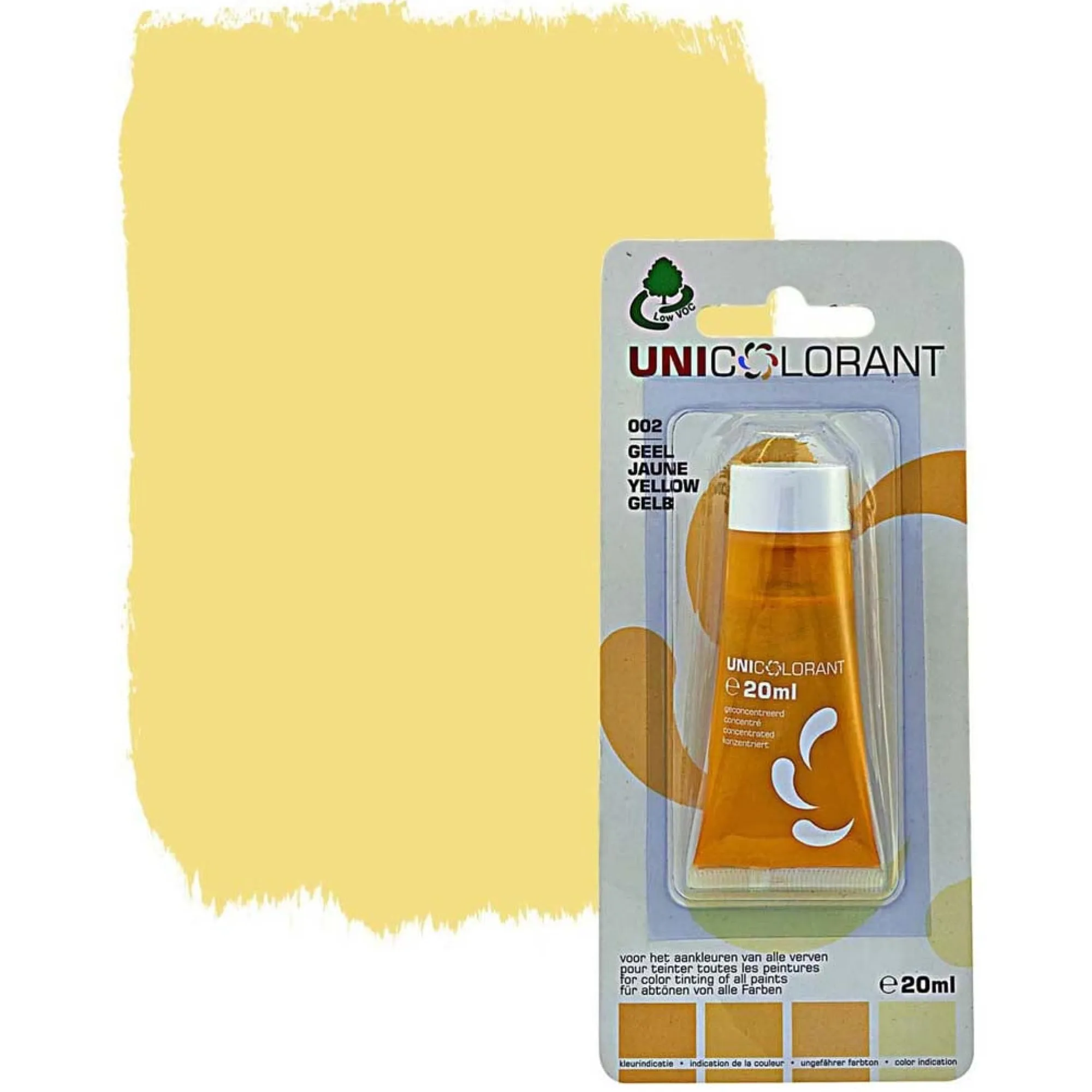 Uni Colorant Muurverf>Mengkleur universeel 20ml geel