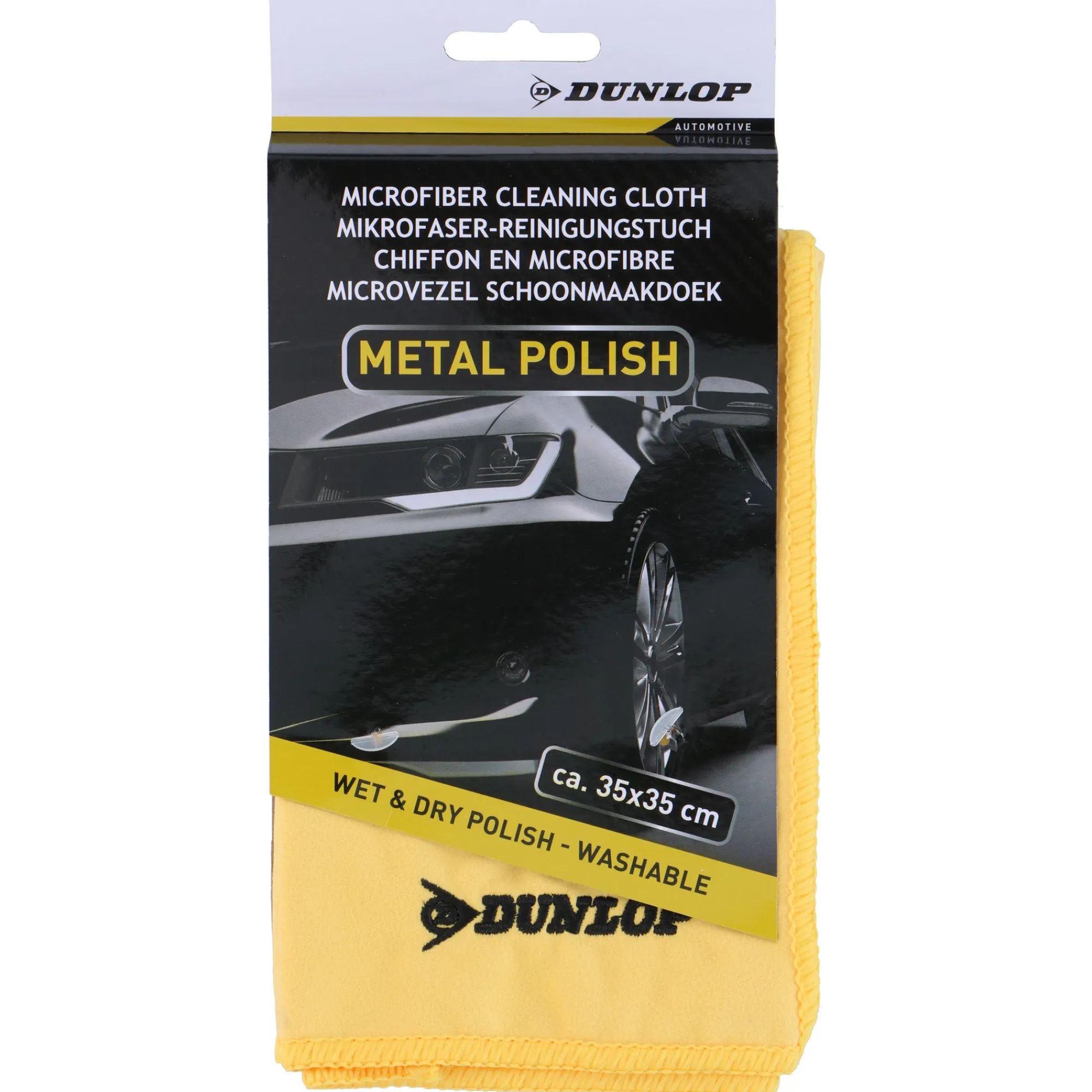 Dunlop Autoreiniging En Onderhoud>Microvezel lak 35x35cm
