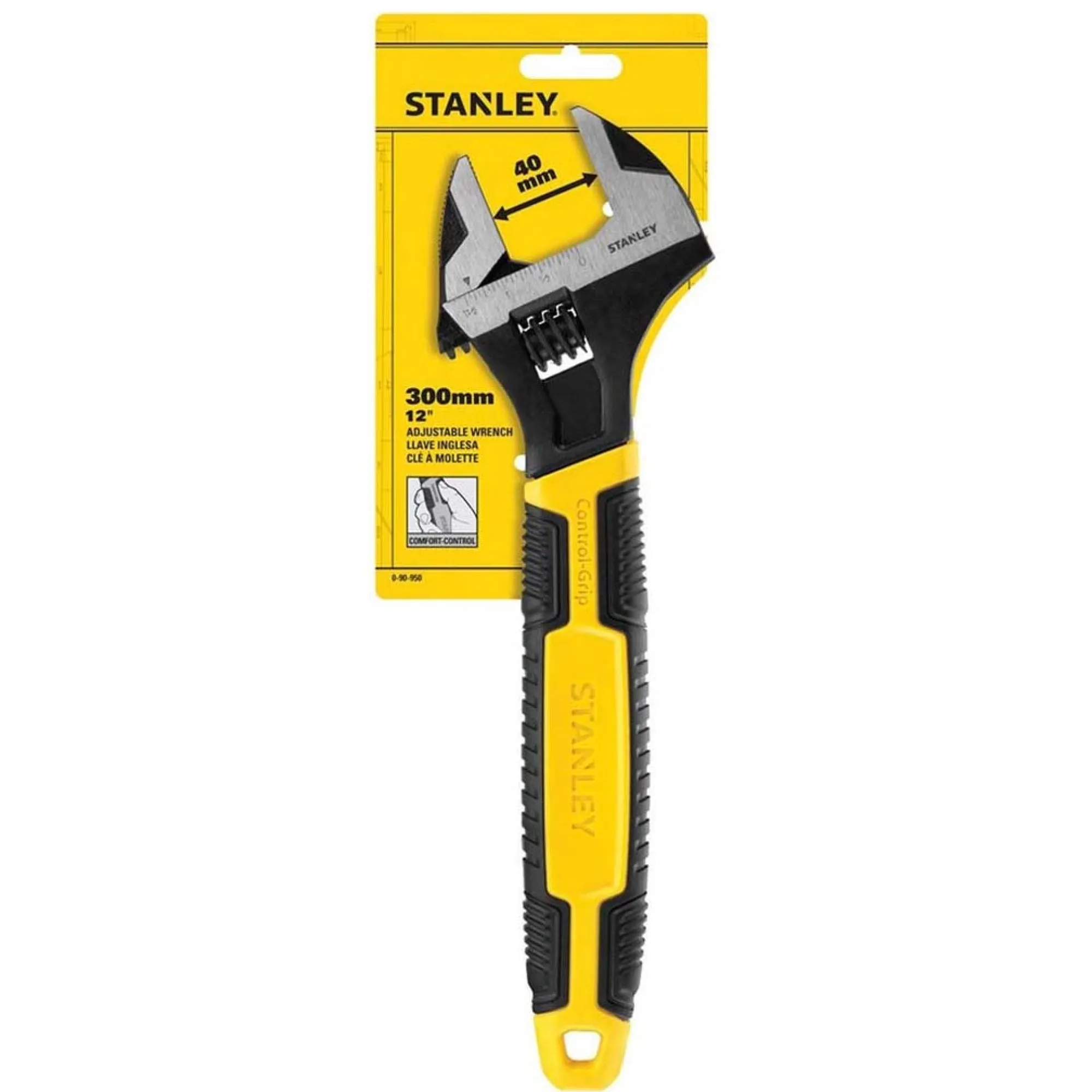 Stanley Handgereedschap>Moersleutel 300mm Dynagrip 0-90-950