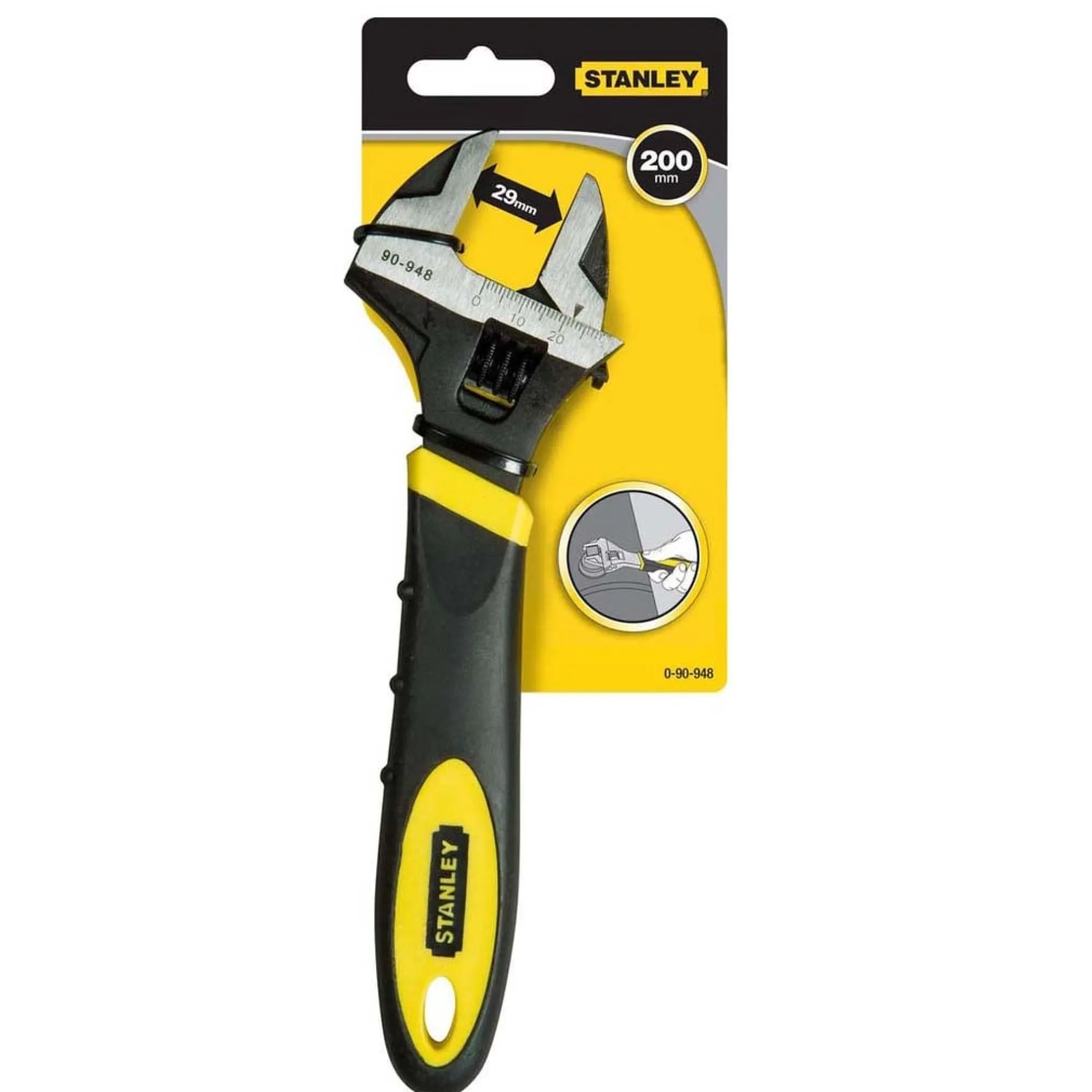 Stanley Handgereedschap>Moersleutel 200mm Dynagrip 0-90-948