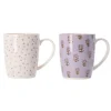 Decoris Koken & Tafelen>Mok met bloemen 10 cm