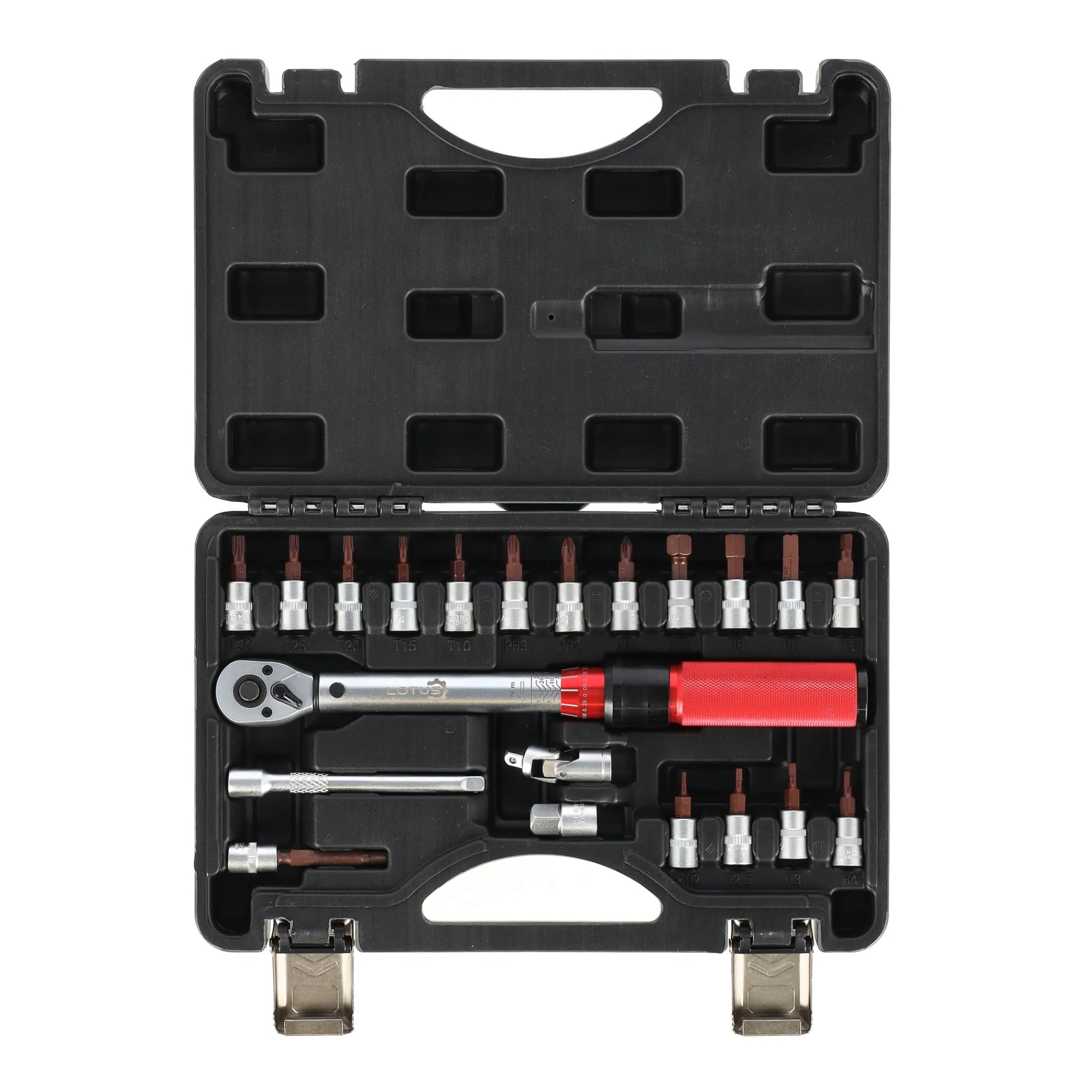 Lotus Handgereedschap>Momentsleutel 1/4 5-25 NM +set
