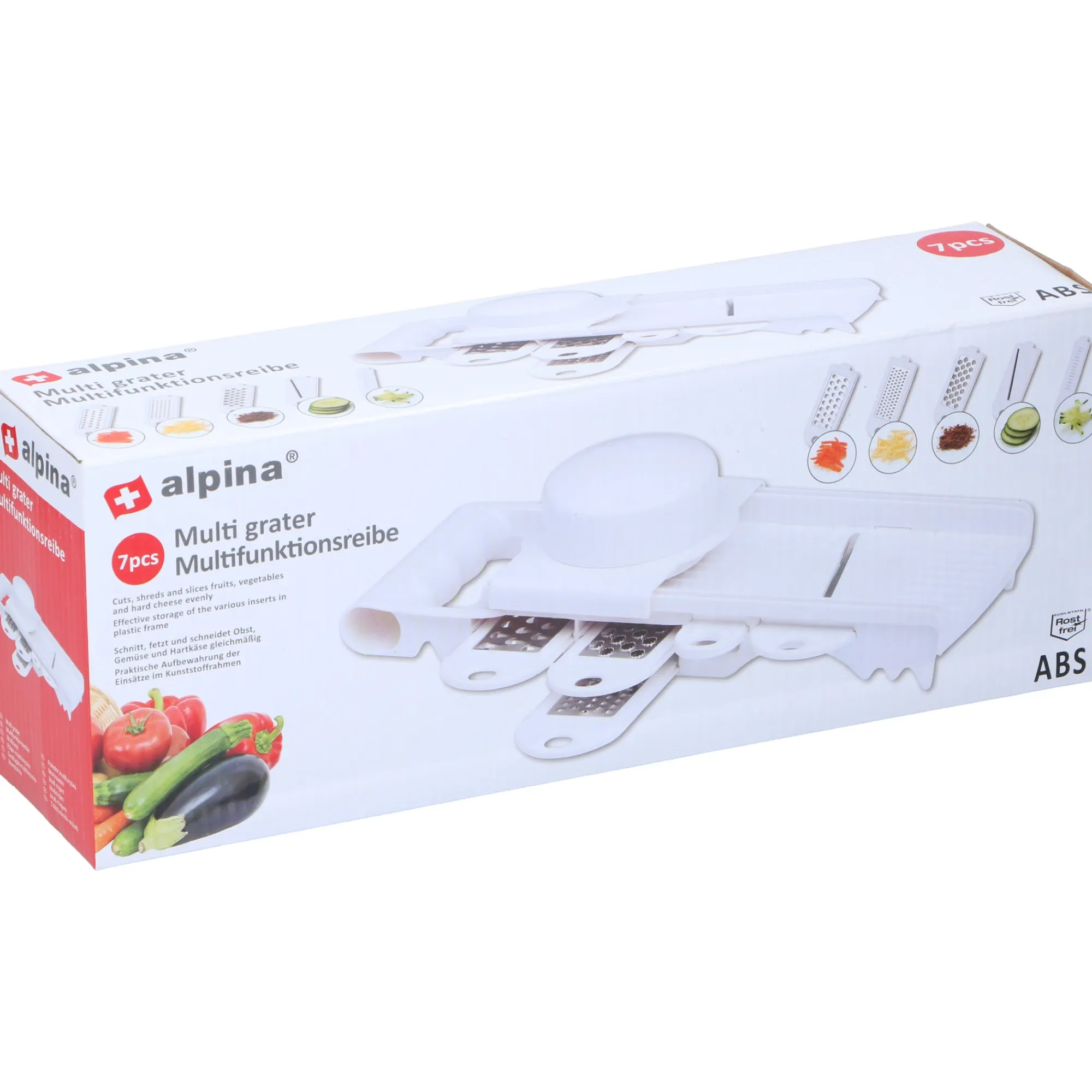 Alpina Koken & Tafelen>Multirasp 7-delig