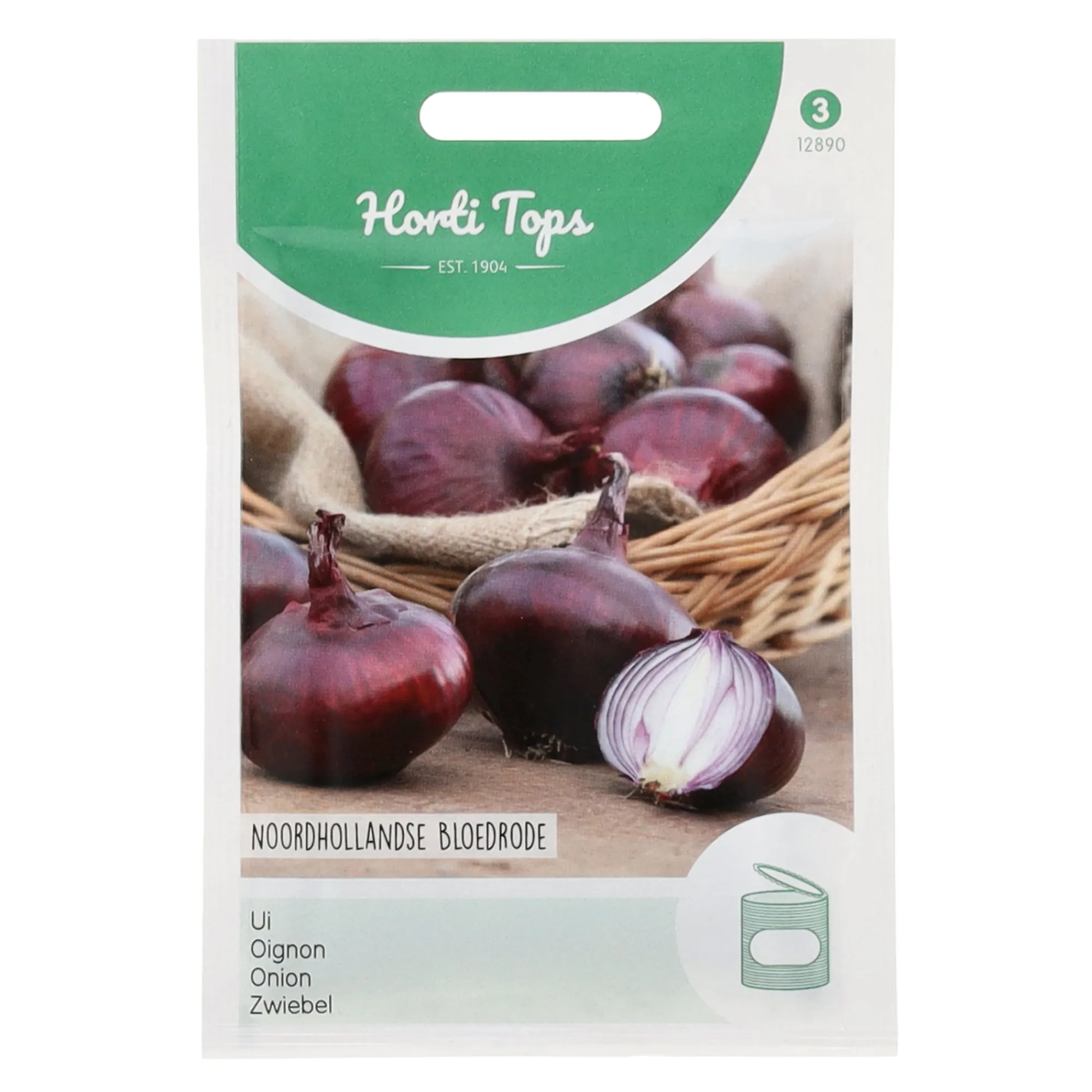 Horti Tops Moestuin>Noordhollandse bloedrode uien