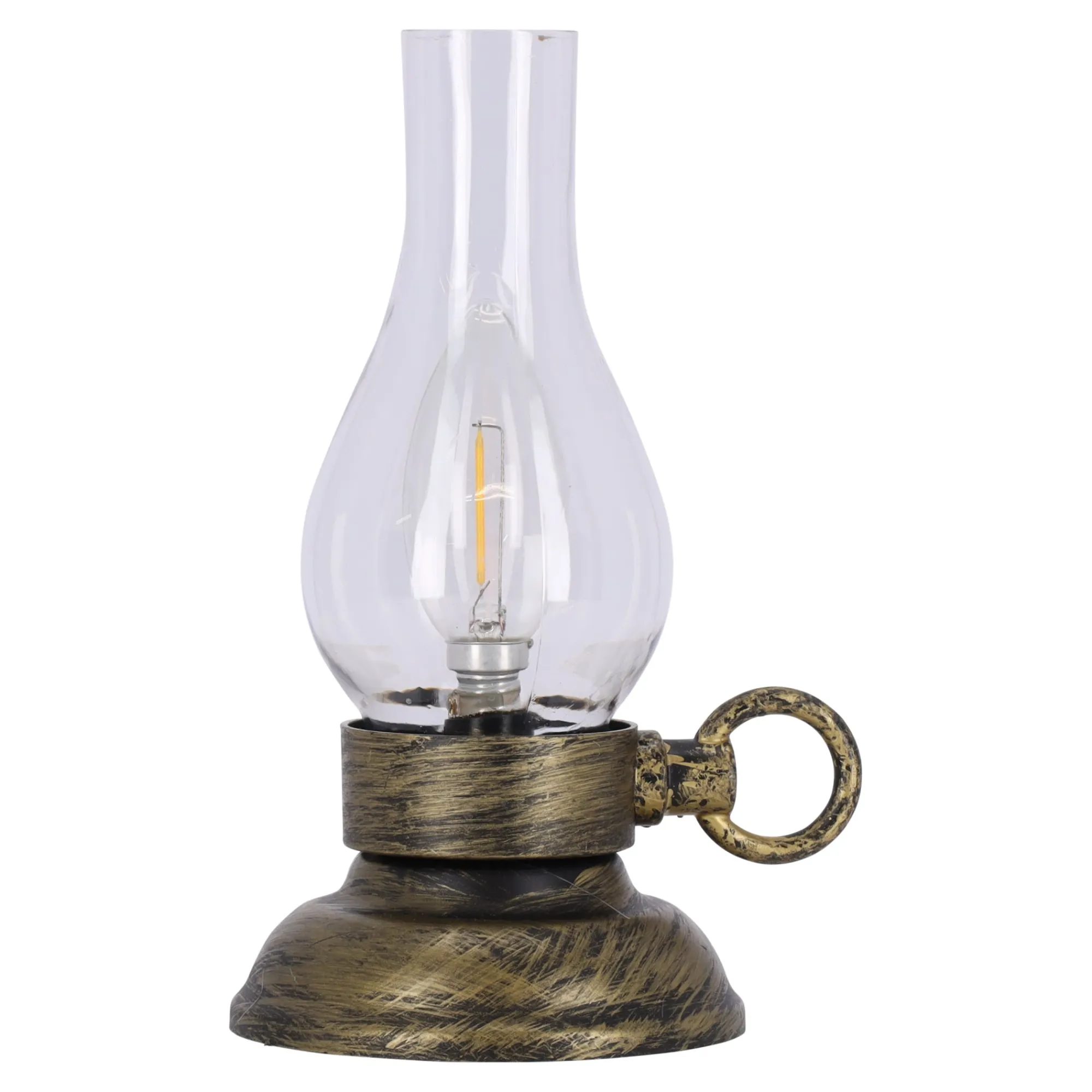 O'malley Binnenverlichting>Olielamp 20 cm LED ant. zwart
