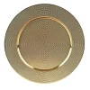 Kerstdecoratie>Onderbord goud 33 cm