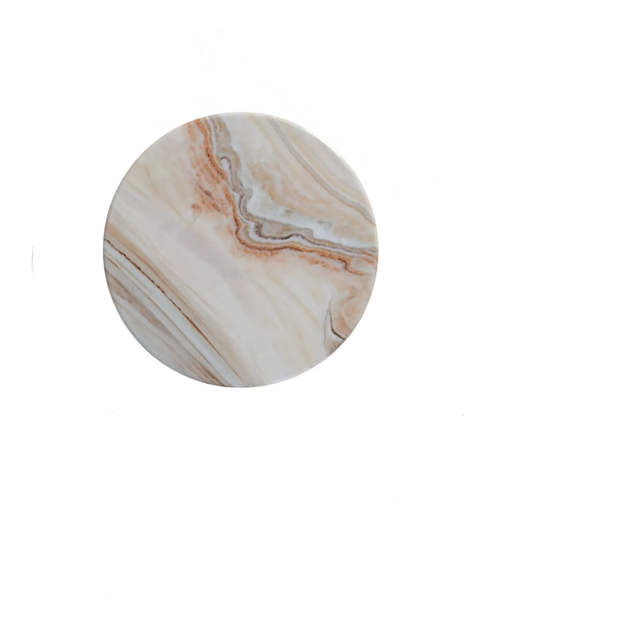 Natural Collections Koken & Tafelen>Onderzetter rond marble 10 cm 6 assorti