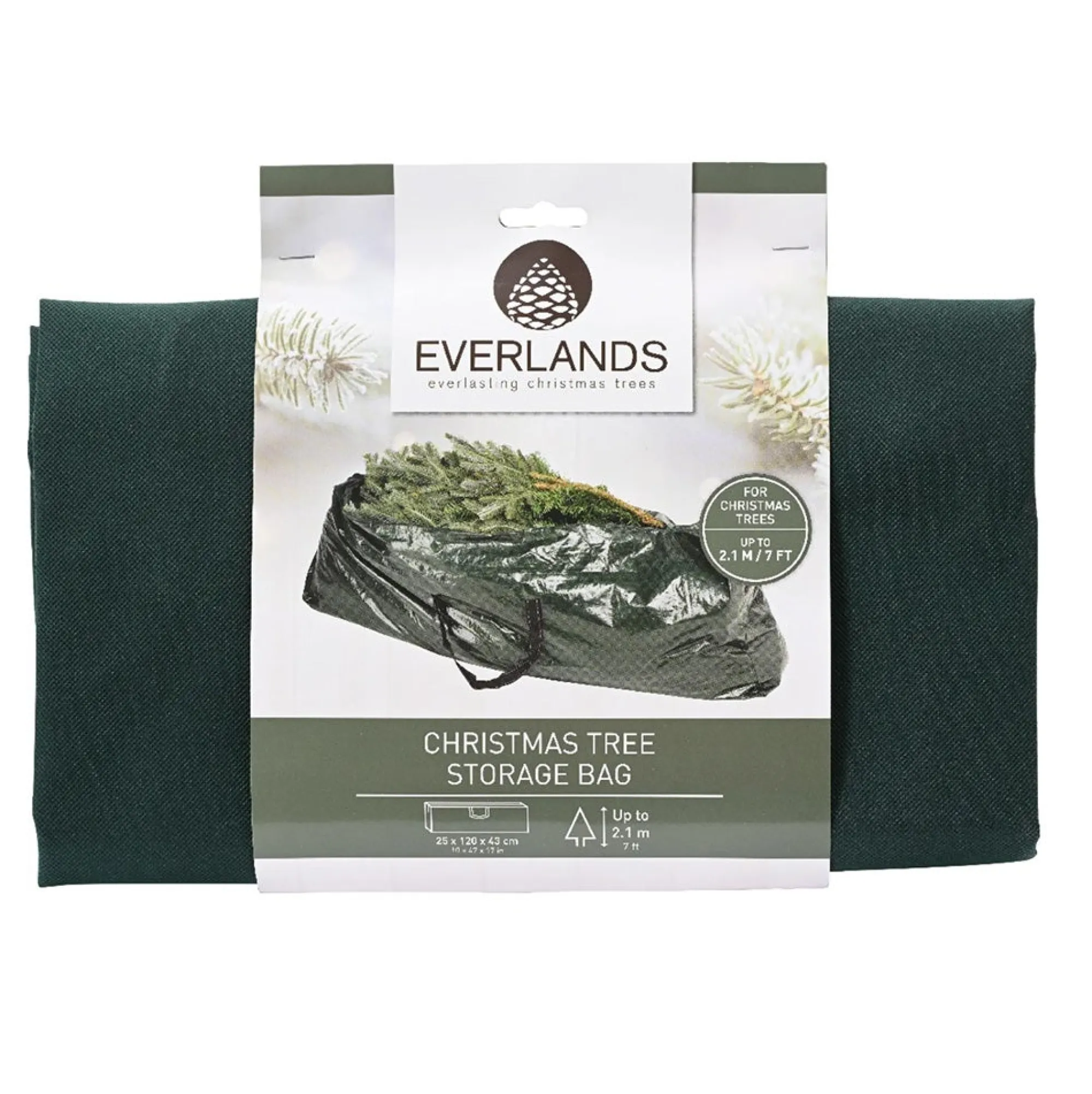 Everlands Kerstbomen>Opbergtas kerstboom PP 210 cm