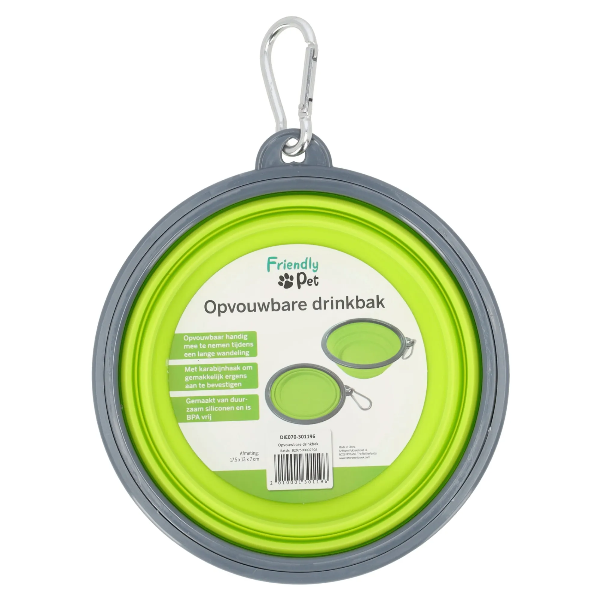 Friendly Pet Drink- En Voerbak Hond>Opvouwbare drinkbak