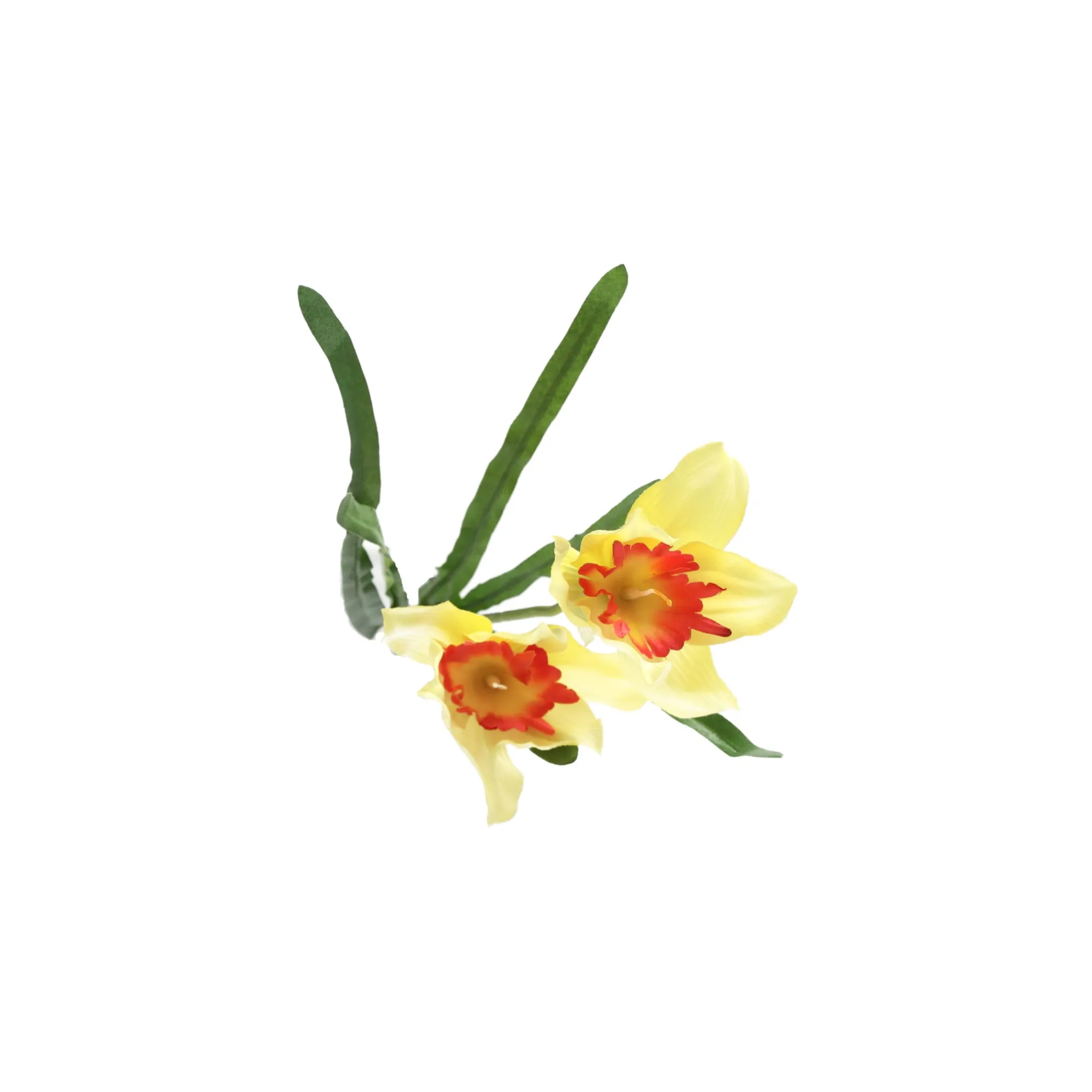 Kunstplanten En Kunstbloemen>Paasbloemen 58 cm geel, 6 assorti