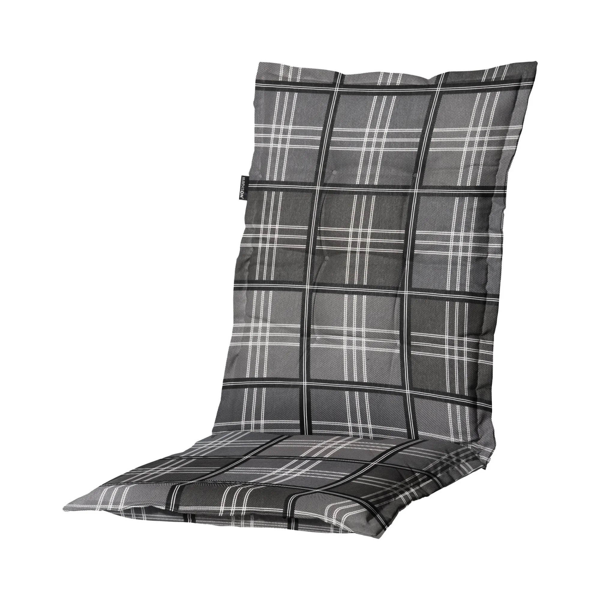 Madison Tuinkussens>Patchy grey Mona inzetkussen 105x50