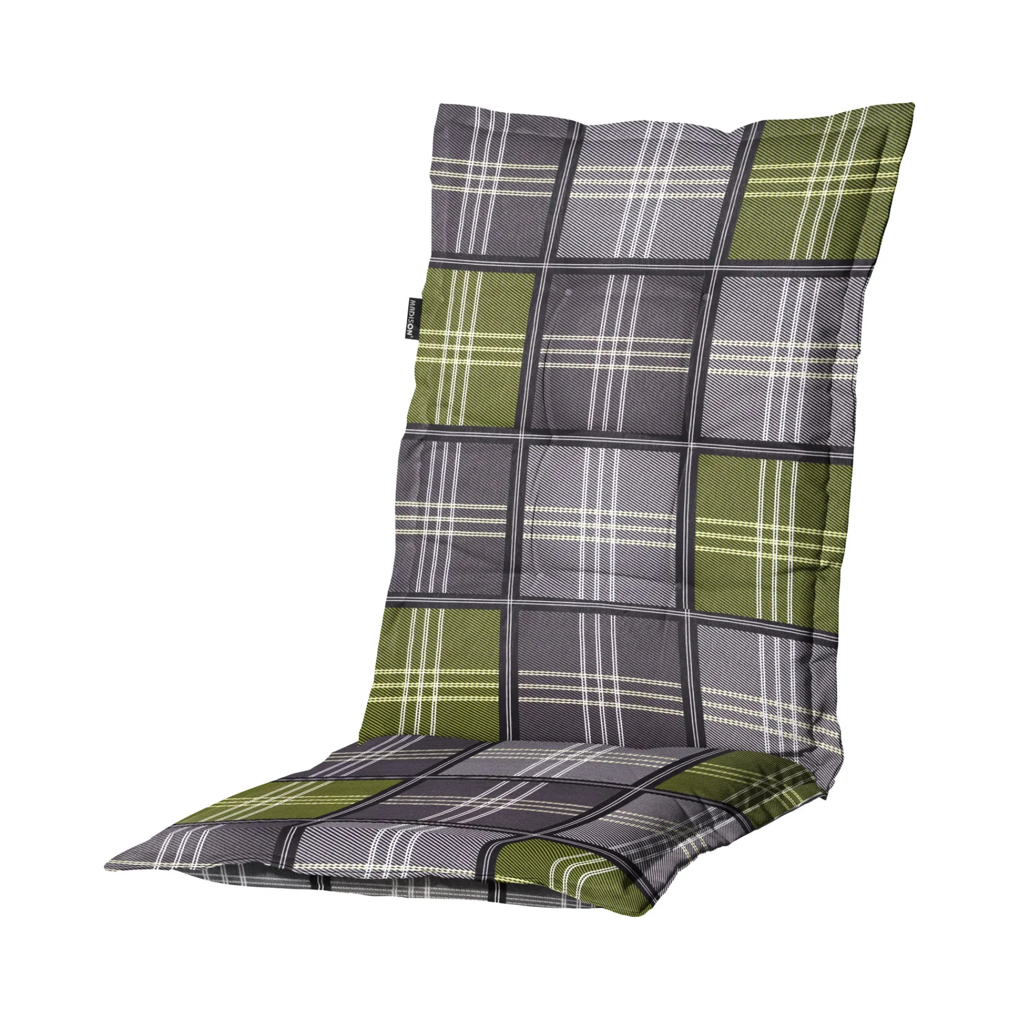 Madison Tuinkussens>Patchy olive Mona inzetkussen 105x50