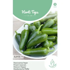 Horti Tops Moestuin>Peper JalapeƱo M / Mexicaanse peper zaad