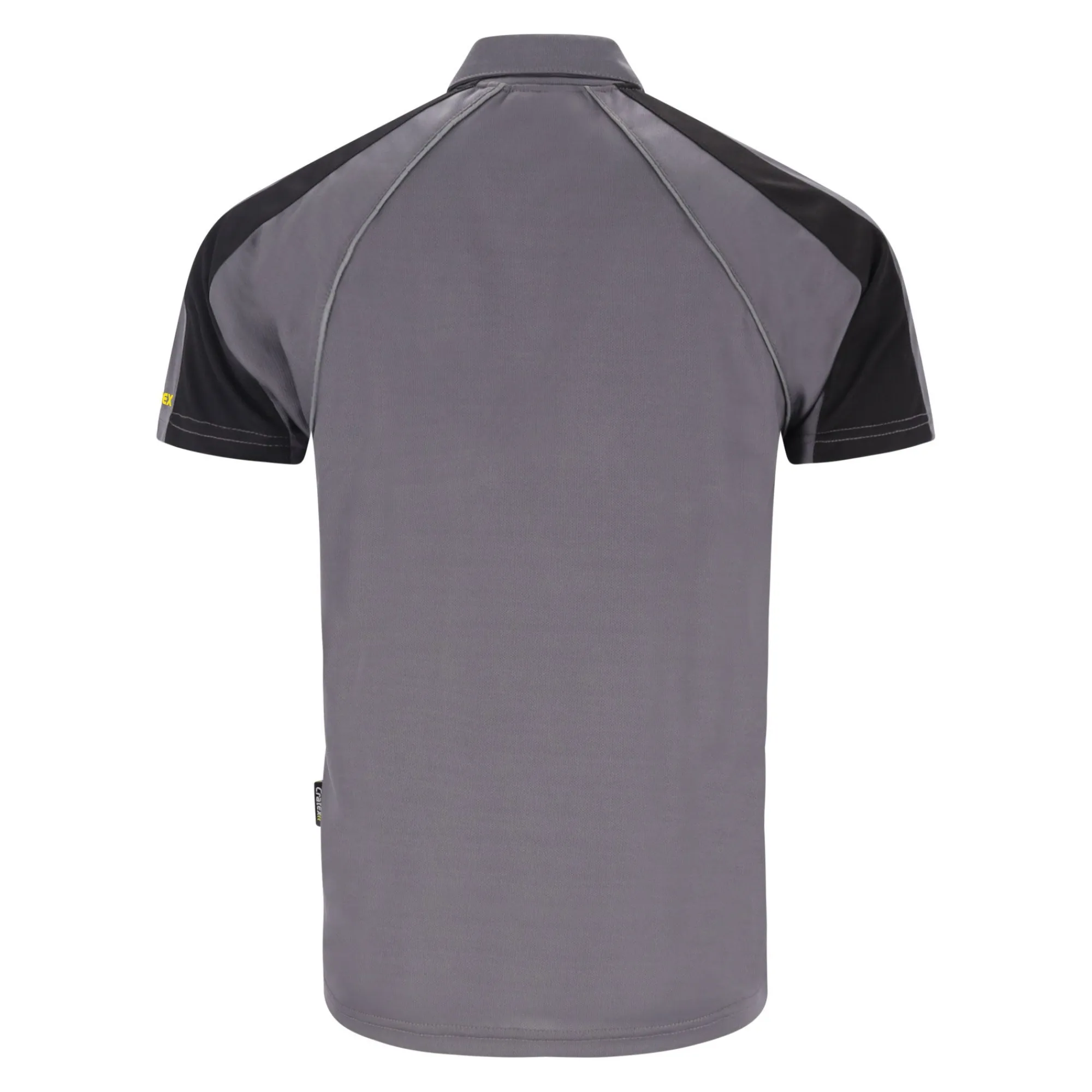 Cratex Werkshirts>Poloshirt H Arvin grijs/zwart XS