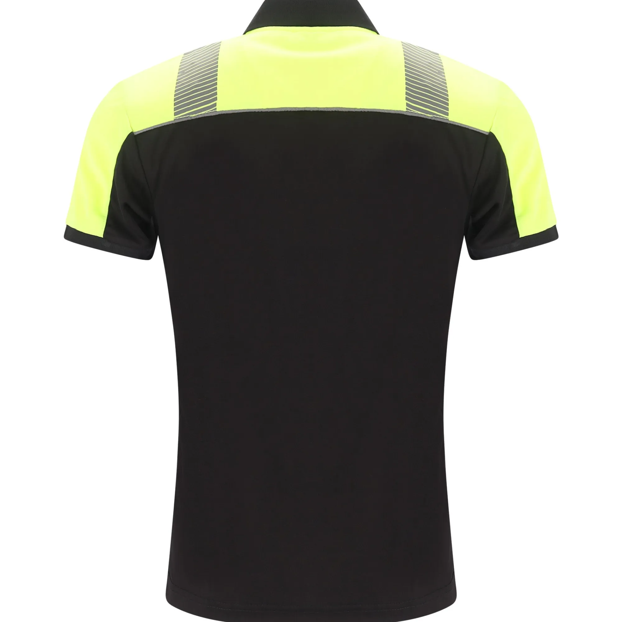 Cratex Werkshirts>Poloshirt H Maurits zwart/geel M