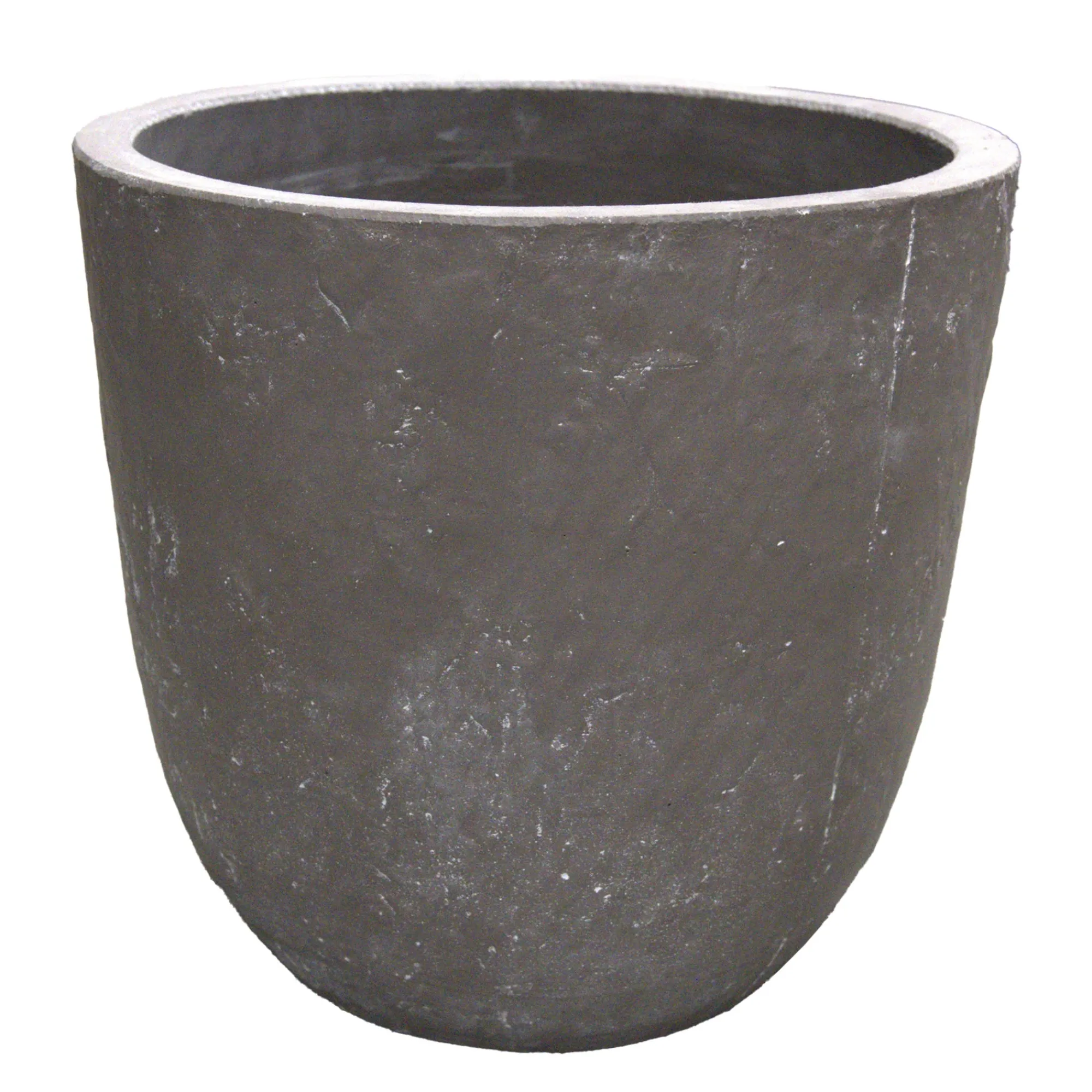 Mega Collections Tuindecoratie>Pot Arizona egg taupe wash 23 cm