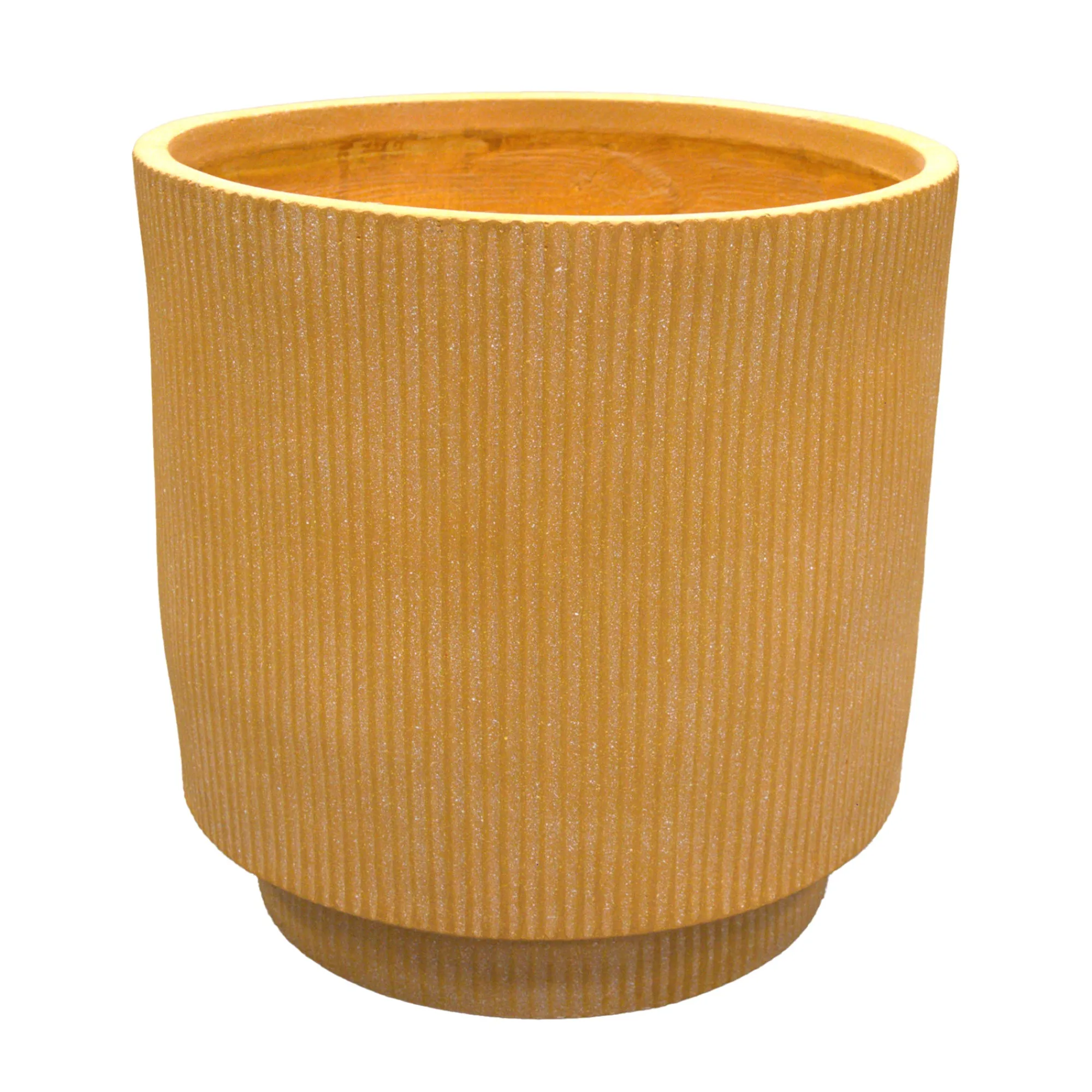 O'malley Tuindecoratie>Pot Cardella geel 24 cm