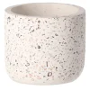 Natural Collections Vazen En Potten>Pot cement wit 12 x 10 cm