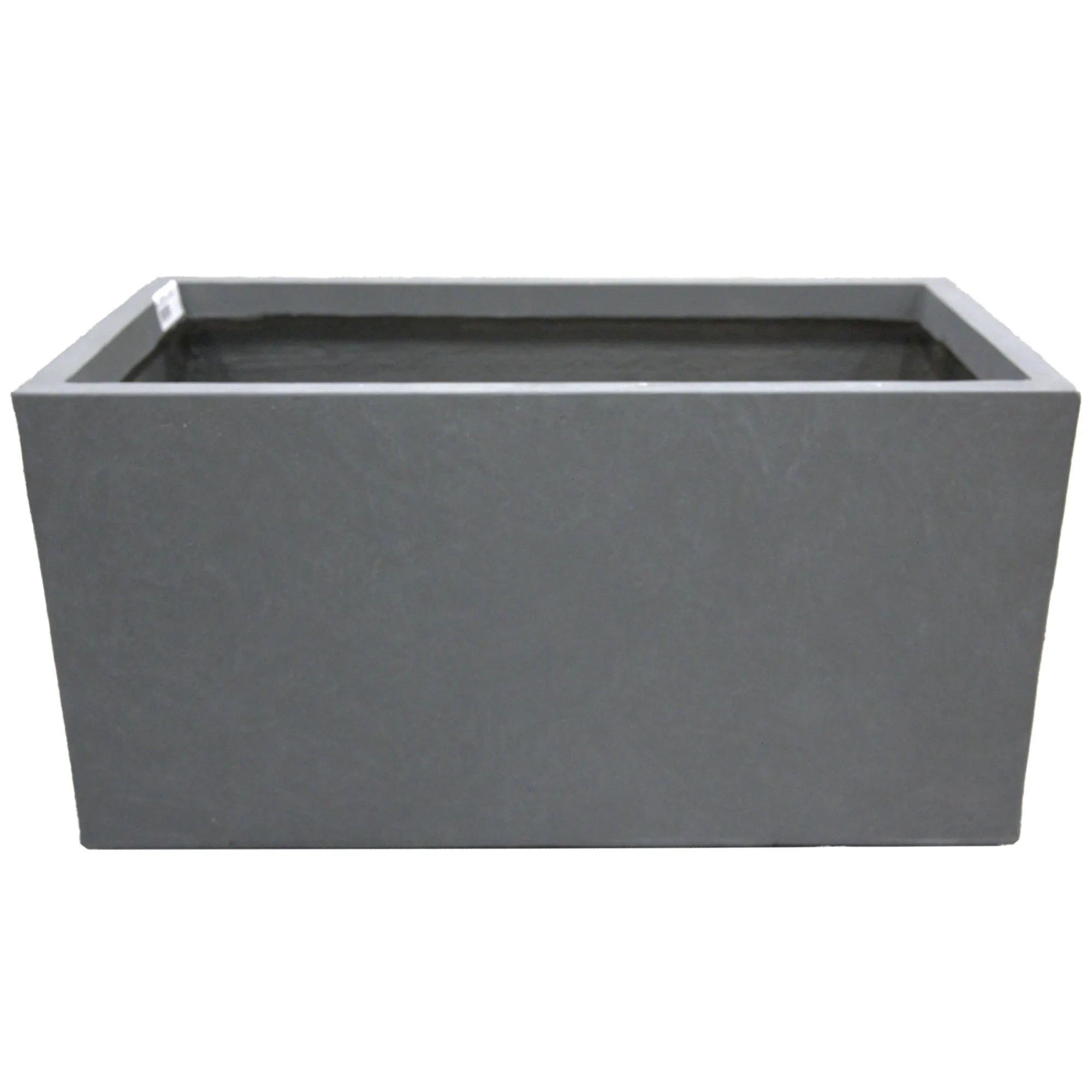 Mega Collections Tuindecoratie>Pot Clayfibre Bigular auth. grey 60 cm