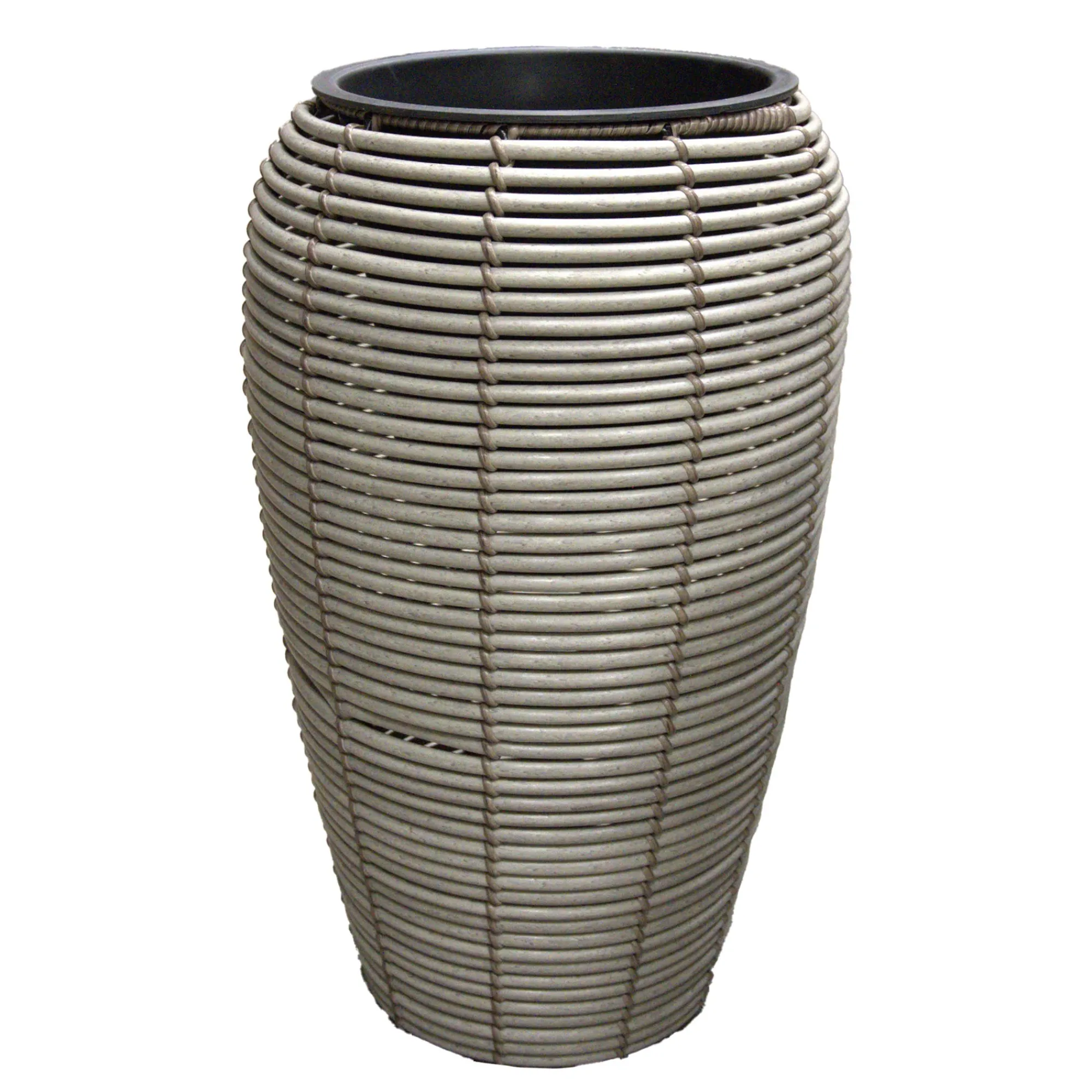 Tuindecoratie>Pot Dragoni 34 cm grijs
