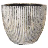 Mega Collections Vazen En Potten>Pot Egg Cosmic Gold 14 cm