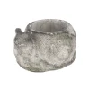 Vazen En Potten>Pot slak 14 cm cement